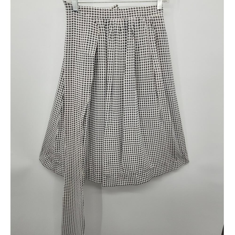 David‎ Hayes Vintage 60s Houndstooth 4 Piece Pleated Maxi Skirt set Outfit Suit - Picture 16 of 16